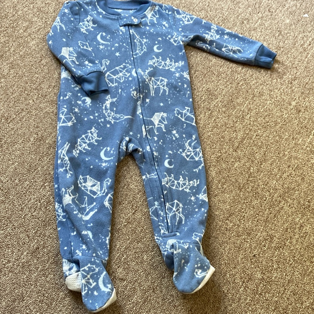 Burt's Bees/Carter's fleece sleepers - Picture 5 of 16